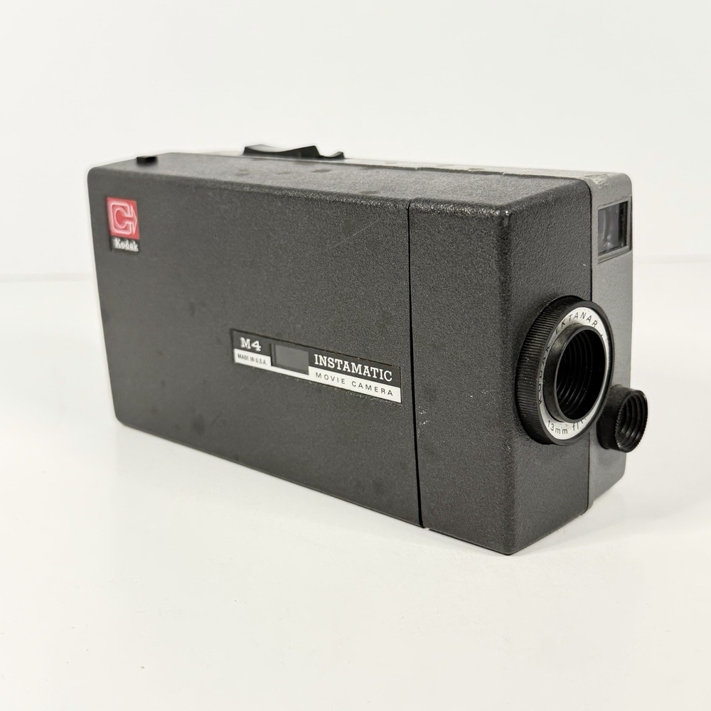 Vintage Collectible KODAK M4 Instamatic Ektanar Lens Movie Camera  B3G1